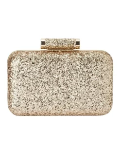 Best reviews of 🔥 Olga Berg Rosie Hardcase Clutch In Gold 🌟