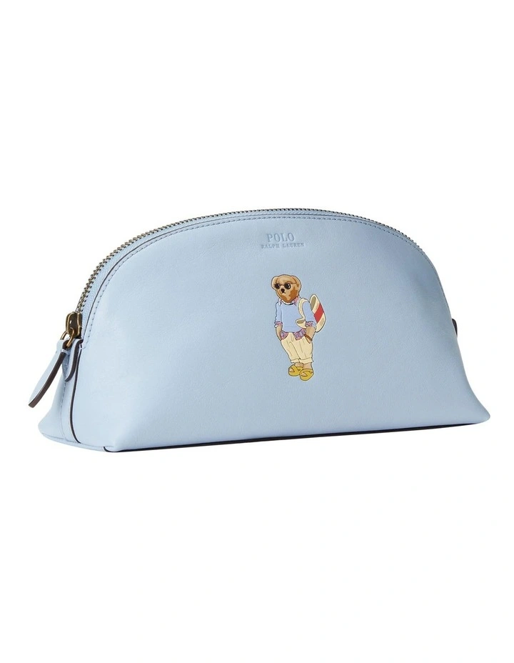 Flash Sale 𧨠Polo Ralph Lauren βοΈ Summer Cable Polo Bear Cosmetic Case In Blue βοΈ 4 Flash Sale 𧨠Polo Ralph Lauren βοΈ Summer Cable Polo Bear Cosmetic Case In Blue βοΈ - Image 2