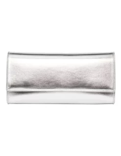 Promo ✔️ 1978W Eva Silver Clutch ✨