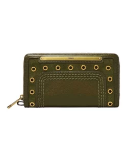 Best Sale 🎁 Fossil Liza Green Clutch ⌛
