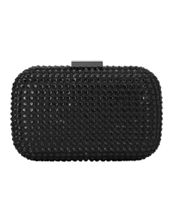 Wholesale β¨ Olga Berg Caydence Black Crystal Clutch π