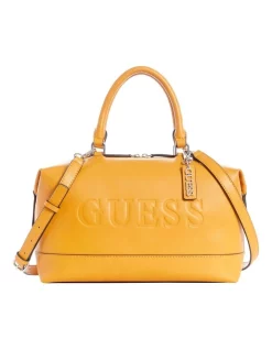 Top 10 ⌛ Guess Lindenberg Mini Duffle Bag In Honey Yellow ⭐