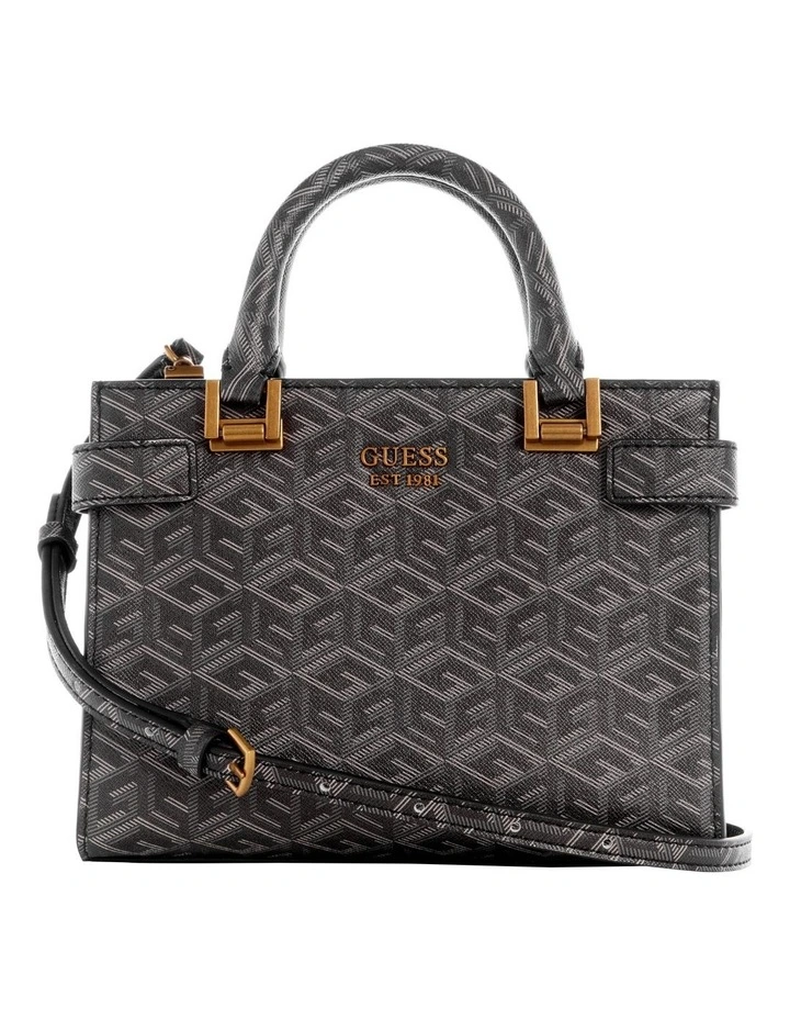 Budget π Guess Atene Logo Satchel Bag In Charcoal βοΈ 3 Budget π Guess Atene Logo Satchel Bag In Charcoal βοΈ