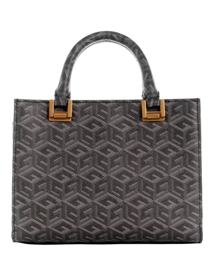 Budget π Guess Atene Logo Satchel Bag In Charcoal βοΈ 6 Budget π Guess Atene Logo Satchel Bag In Charcoal βοΈ - Image 4