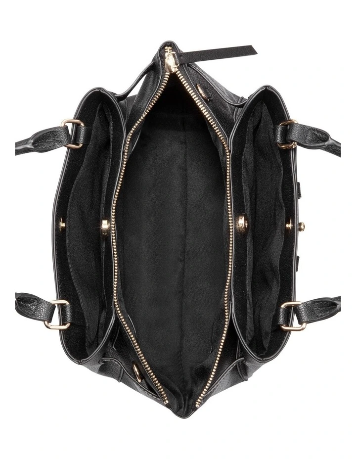 Best deal β¨ Nine West Aria Black Zip Top Satchel Bag π 6 Best deal β¨ Nine West Aria Black Zip Top Satchel Bag π - Image 4