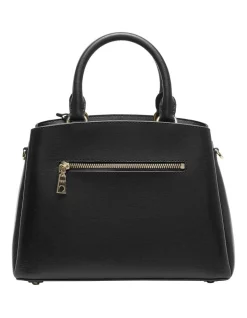 Outlet 👏 DKNY Paige Black/Gold Zip Top Satchel Bag 🔔 -Backpacks Sales Store unnamed file 871
