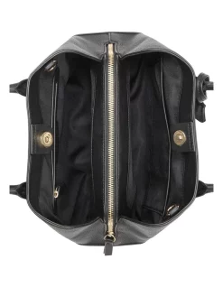New 🔔 Nine West Brooklyn Satchel Bag In Black 🧨 -Backpacks Sales Store unnamed file 876