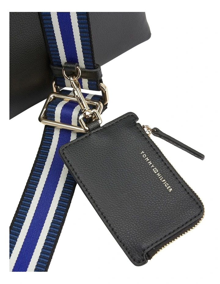 Best Pirce ❤️ Tommy Hilfiger Pebble Grain Satchel In Black 🔔 6 Best Pirce ❤️ Tommy Hilfiger Pebble Grain Satchel In Black 🔔 - Image 4