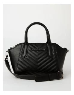 Deals 👏 Wayne Cooper Erin Zip Top Satchel Bag In Black 🤩