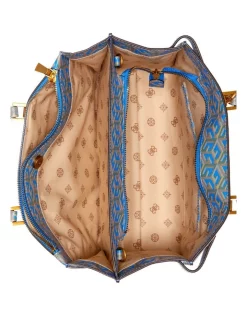 Brand new 🤩 Guess Atene Aquatic Logo Satchel Bag In Blue 🧨 -Backpacks Sales Store unnamed file 904