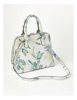 Flash Sale ✔️ Leona By Leona Edmiston Cherish Garden Dome Satchel Bag In White ⭐ -Backpacks Sales Store unnamed file 911