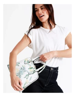 Flash Sale ✔️ Leona By Leona Edmiston Cherish Garden Dome Satchel Bag In White ⭐ -Backpacks Sales Store unnamed file 912