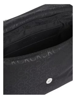 Budget 🔥 Calvin Klein Ck Must Nylon Satchel Bag In Black 🥰 -Backpacks Sales Store unnamed file 917