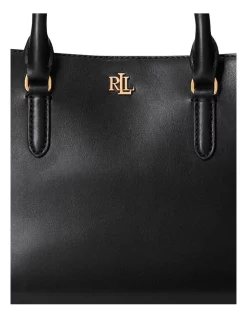 Outlet 😍 Lauren Ralph Lauren Marcy 26 Zip Top Satchel Bag In Black ❤️ -Backpacks Sales Store unnamed file 952