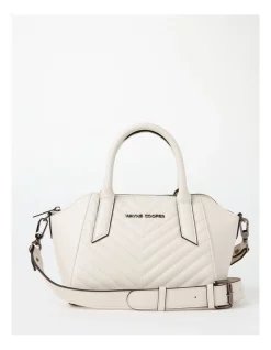 Best deal 🔔 Wayne Cooper Erin Zip Top Satchel Bag In White 🧨