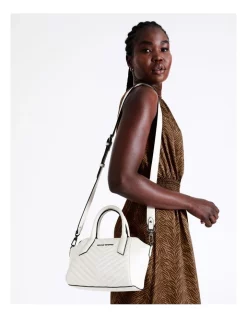 Best deal 🔔 Wayne Cooper Erin Zip Top Satchel Bag In White 🧨 -Backpacks Sales Store unnamed file 958