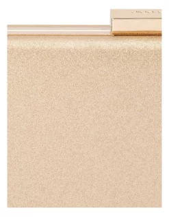 Discount 😀 Olga Berg Precious Metallic Champagne Clutch Bag 🥰 -Backpacks Sales Store unnamed file 96