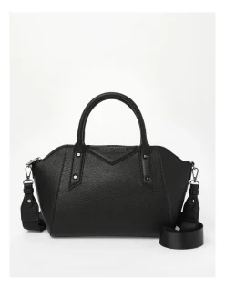 Hot Sale 🎉 Wayne Cooper Pia Zip Top Satchel Bag In Black 🧨