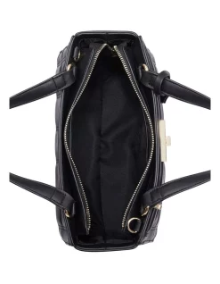 Cheap 🎉 Nine West Sadie Black Zip Top Satchel Bag 🤩 -Backpacks Sales Store unnamed file 975