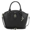 Discount 👍 Nine West Nemi Black Zip Top Satchel Bag 🧨 -Backpacks Sales Store unnamed file 980